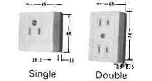 RECEPTACLE CABIN SURFACE, QUADRUPLE