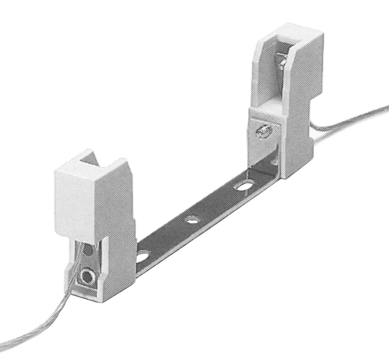 HOLDER FOR HALOGEN LAMP R7S, FOR 500W 