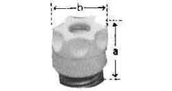 793941 FUSE CAP FOR "D" FUSE, E-16 UP TO 25A