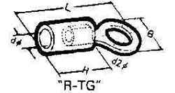 794701 CABLE SHOE CLAMPING TYPE R-TG, NOMINAL SIZE 1.25-3