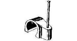 794791 CABLE CLIP PLASTIC WITH PIN, FOR 4-7MM CABLE