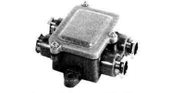 794833 JOINT BOX W.T. PHENOL RESIN, TYPE2M 20AMP 3-P 4-GLANDS
