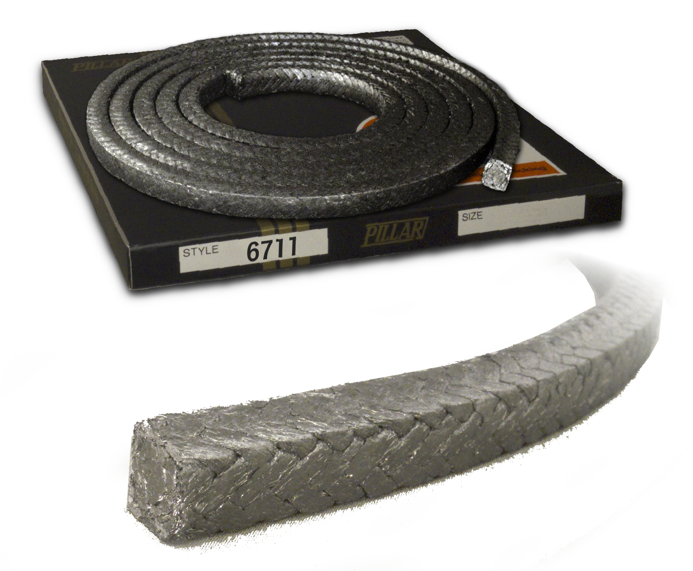 810581 PACKING NON ASBESTOS HI-TEMP, HI-PRESSURE #6711 3MMX3MTR