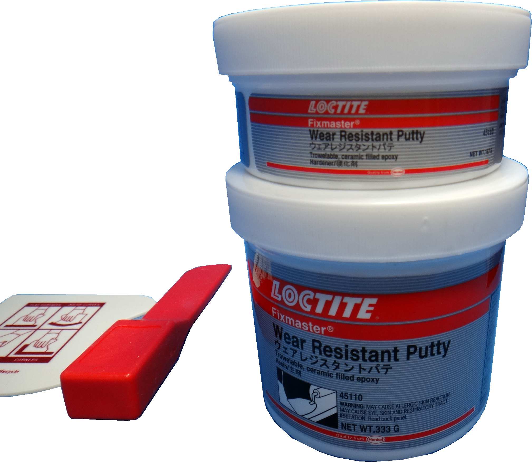 812183 WEAR RESISTANT PUTTY LOCTITE, GREY PC7290 1LB