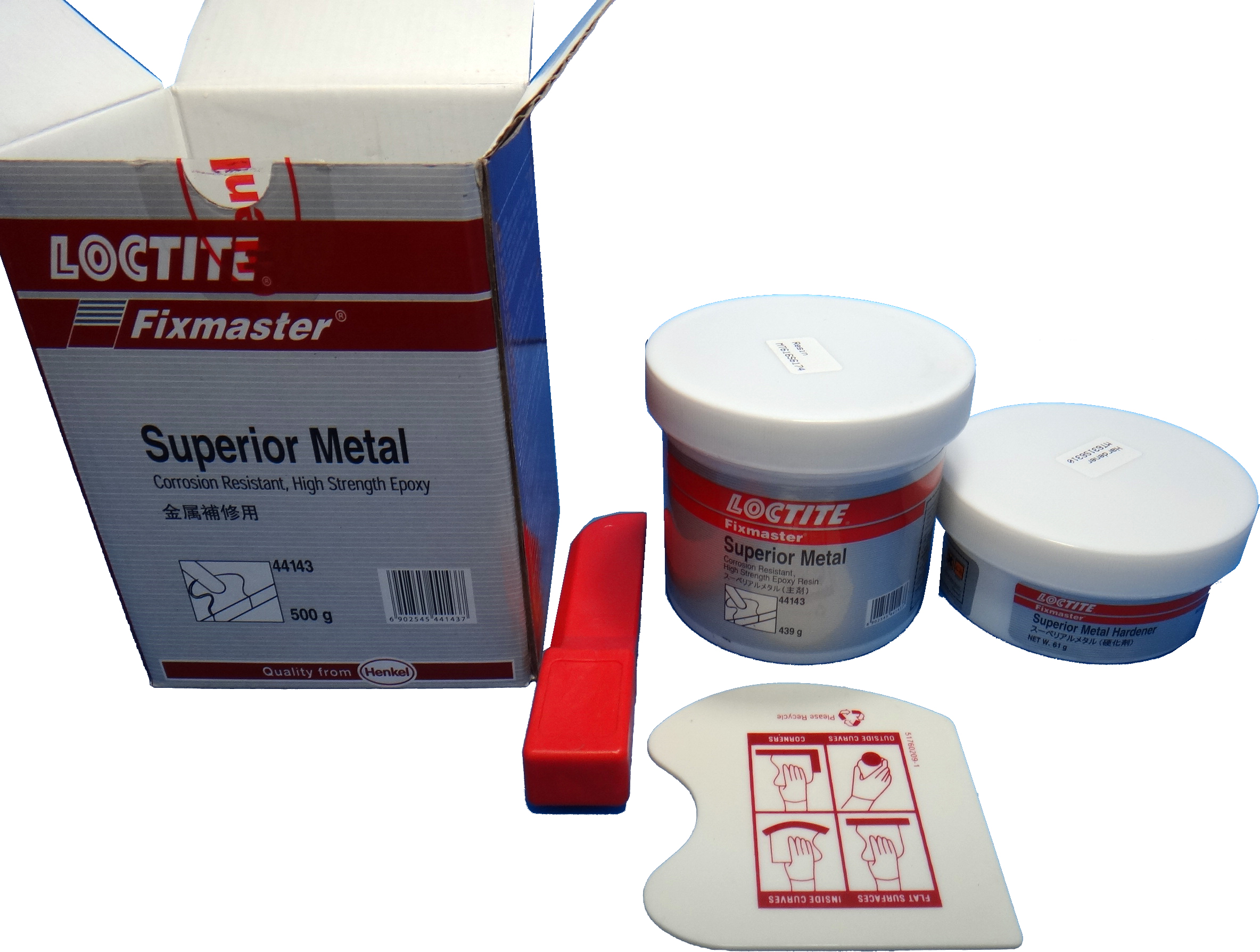 812185 SUPERIOR METAL LOCTITE, GREY EA3478 1LB