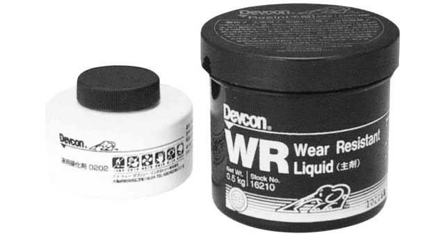 812281 WEAR RESISTANT PUTTY DEVCON WR, 1LB