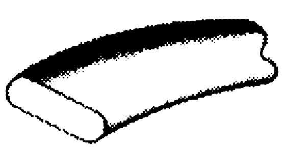 TAPE SEAL PTFE VALQUA 7GS66A, CORDSEAL OVAL 20X6.0MMX5MTR 