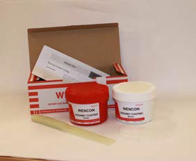 812593 CERAMIC COATING WENCON LIGHT, GREY NO.1017 0.5KG