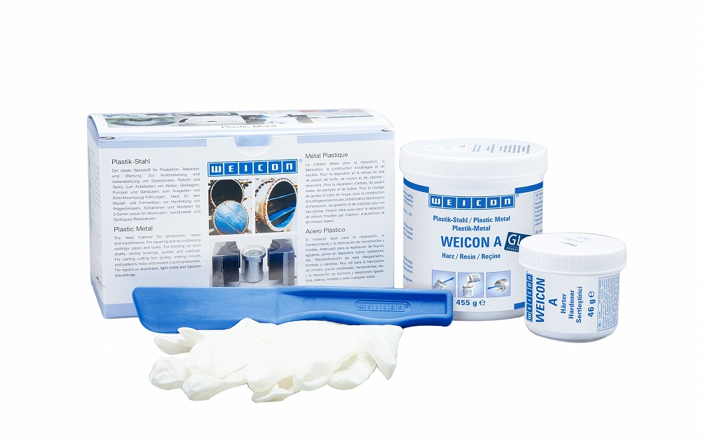 812901 WEICON PALSTIC METAL A 500GRM