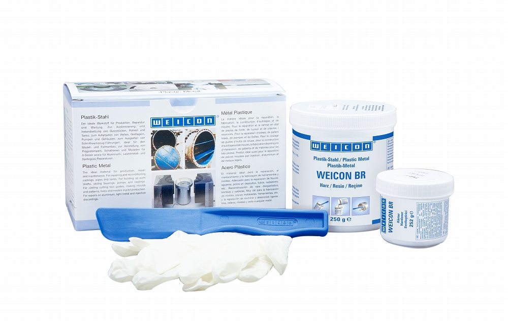 812910 WEICON PLASTIC METAL BR 500GRM