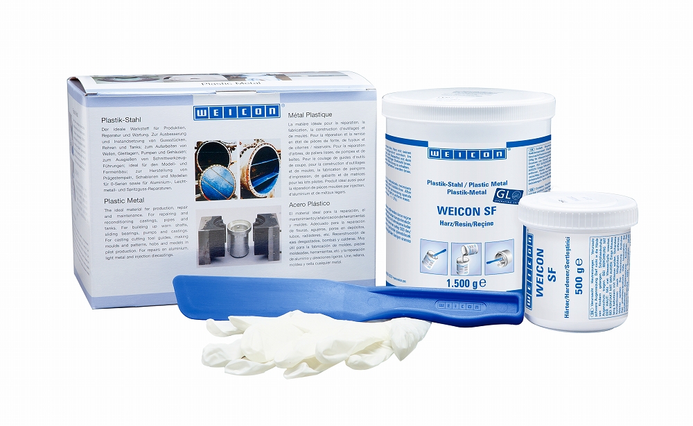 812932 WEICON PLASTIC METAL SF 2KG