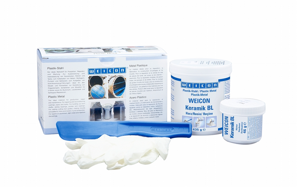 812937 MINERAL FILLED BRUSHABLE, LIQUID WEICON CERAMIC BL 0.5KG