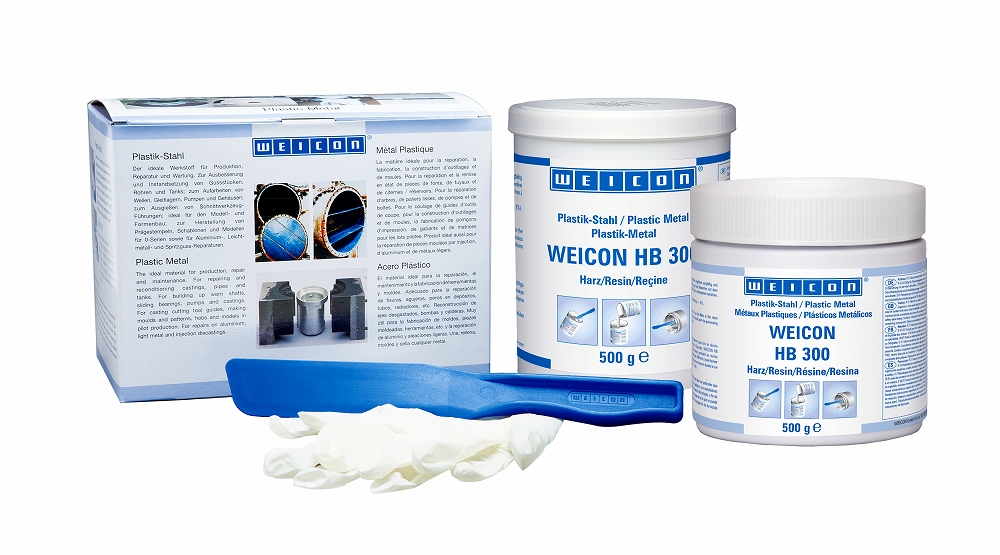 812951 WEICON PLASTIC METAL HB 300, 1KG