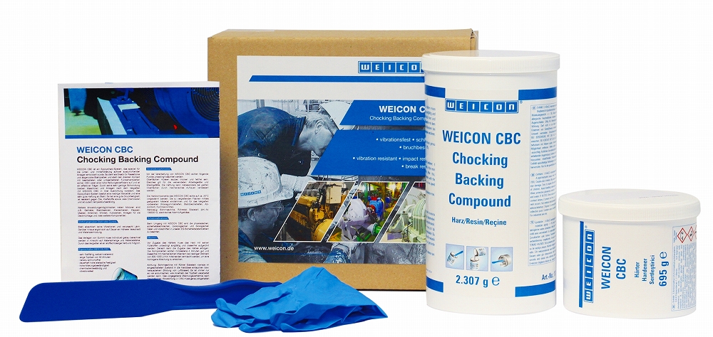 812955 CHOCKING BACKING COMPOUND, WEICON CBC 3.0 KG