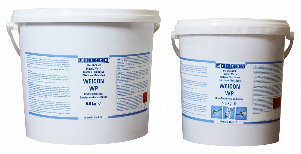 812958 MINERAL FILLED PUTTY EXTREMELY, WEAR RESISTANT WEICON WP 10KG