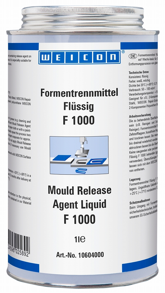 812960 MOULD RELEASE AGENT LIQUID, WEICON F1000 1LTR