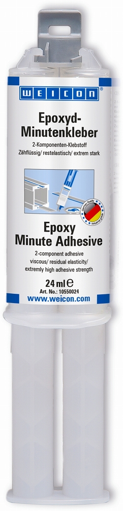 812980 ADHESIVE EPOXY WEICON, "EPOXY MINUTE ADHESIVE" 24ML