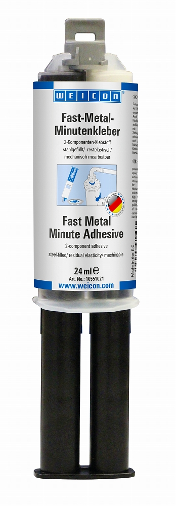 812981 ADHESIVE EPOXY WEICON "FAST, METAL MINUTE ADHESIVE" 24ML
