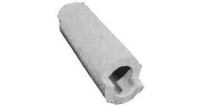 813951 PIPE COVER HEAT INSULATING 15A, CALCIUM SILICATE 25(T)X610MM
