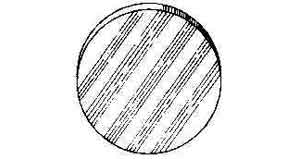 814701 PORTHOLE GLASS CLEAR, 212MM DIAMX8MM THICK