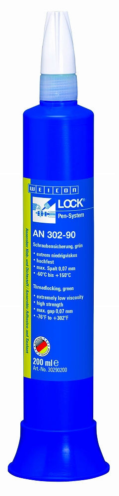 815209 ADHESIVE ANAEROBIC THREADLOCK, WEICON AN302-90 200ML