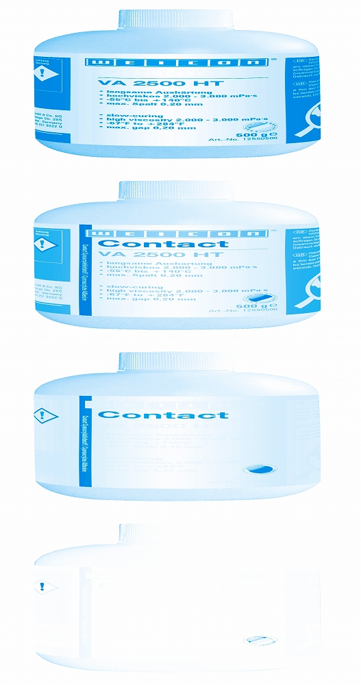 815252 ADHESIVE CONTACT CYANOACRYLATE, WEICON VA 2500HT 500GRM