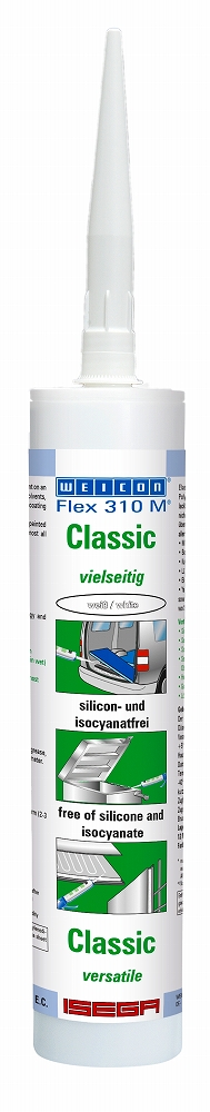 815271 ADHESIVE ONE-COMPONET WEICON, FLEX 310 M CLASSIC WHITE 310ML