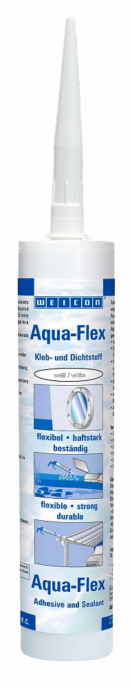 815279 ADHESIVE ONE-COMPONET WEICON, AQUA-FLEX WHITE 310ML