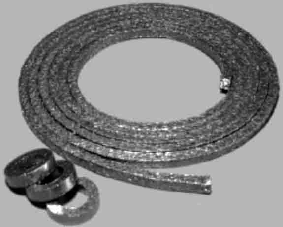 815541 PACKING BRAID EXPAND GRAPHITE, VALQUA VFX-15 3MMX3MTR 