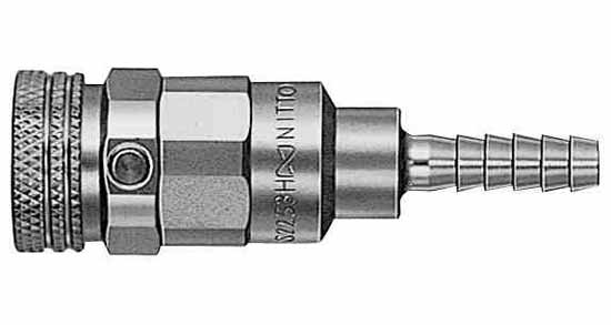 QUICK COUPLER SOCKET F/OXYGEN, 5MM ID HOSE S225SH 