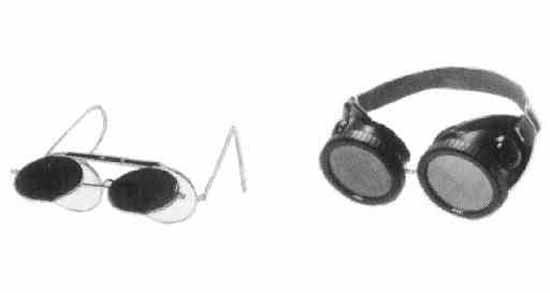 851111 GOGGLE WELDER METAL FLIP-UP, 45MM LENS DIAM