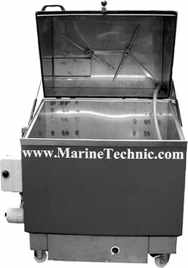 871101 MACHINER PART CLEANER 201M, CAPA. 40LTR 440V 3P 60HZ 3700W  