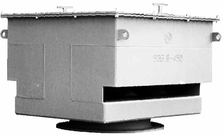 872329 AIR VENT HEAD JIS 5KG FLANGED, WITH SCREEN #53BIIW-300 300MM