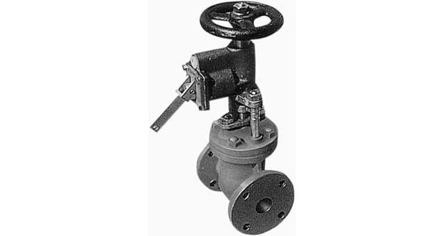 874501 VALVE SHUT-OFF EMERGENCY JIS5K, GLOBE PNEUMATIC ESG-25-PC