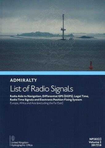 Admiralty List of Radio Signals (ALRS): Volume 2 - Part 1, Europe, Africa and Asia (excluding the Far East)