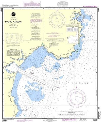 NOAA Nautical Chart 25661: Puerto Yabucoa