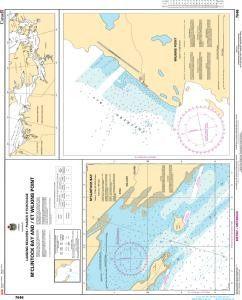 CHS Nautical Chart 7646: McClintock Bay and/et Wilkins Point