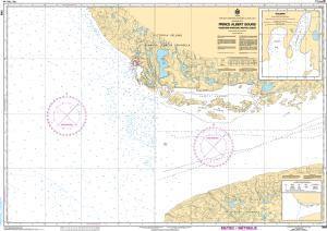 CHS Nautical Chart 7668: Prince Albert Sound, Western Portion/ Partie Ouest