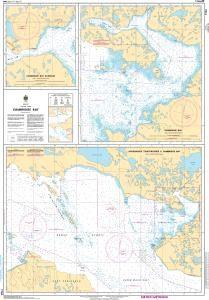 CHS Nautical Chart 7750: Approaches to/Approches Ã  Cambridge Bay