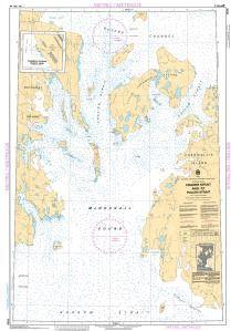 CHS Nautical Chart 7935: Crozier Strait and/et Pullen Strait