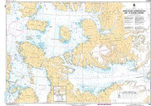 CHS Nautical Chart 7950: Jones Sound,Norwegian Bay and Queens Channel