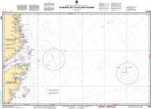 CHS Nautical Chart 8049: St. Michael Bay to/aux Gray Islands