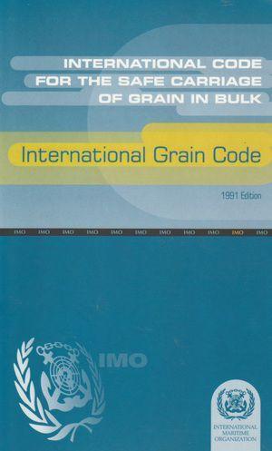 International Grain Code, 1991 Edition