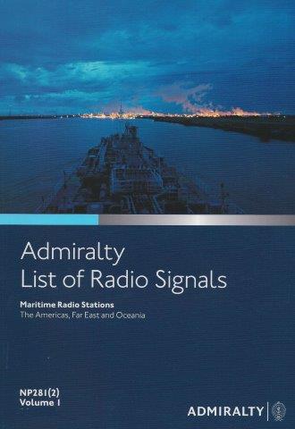 Admiralty List of Radio Signals (ALRS) Volume 1, Part 2 (The Americas, Far East and Oceania)