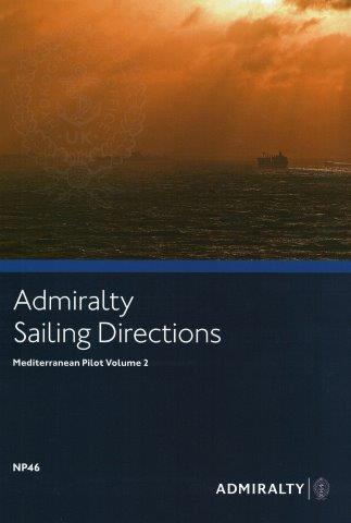 Admiralty Sailing Directions: Mediterranean Pilot Vol. II