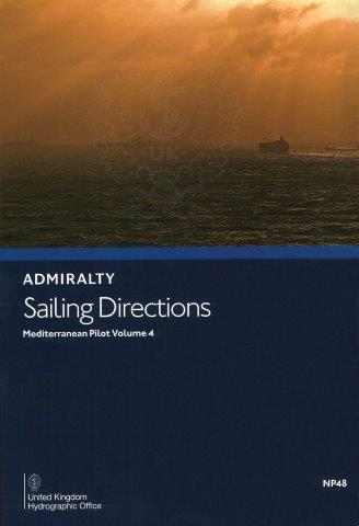 Admiralty Sailing Directions: Mediterranean Pilot Vol. IV