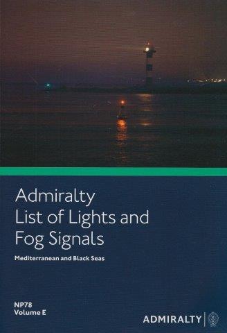 Admiralty List of Lights and Fog Signals Vol. E