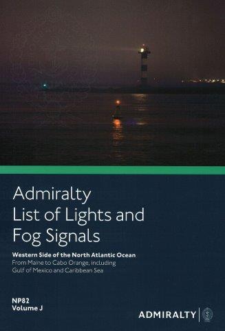 Admiralty List of Lights and Fog Signals Vol. J