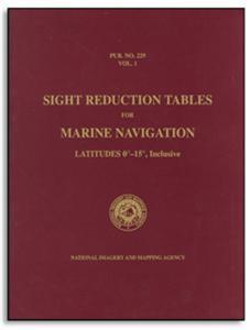 Sight Reduction Tables 229 Vol.6 Latitudes 75 - 90, Inclusive