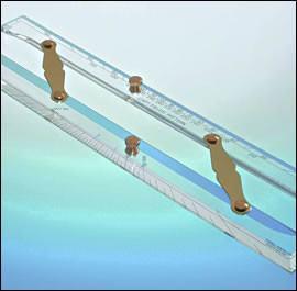 Parallel Rule Captain Fields Pattern 600mm